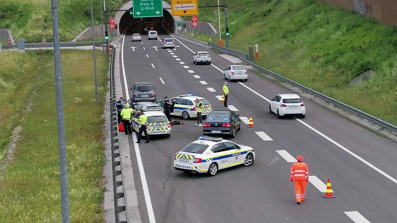 akcija predor šentvid policija