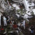 Chapecoense, letalska nesreča, razbitine