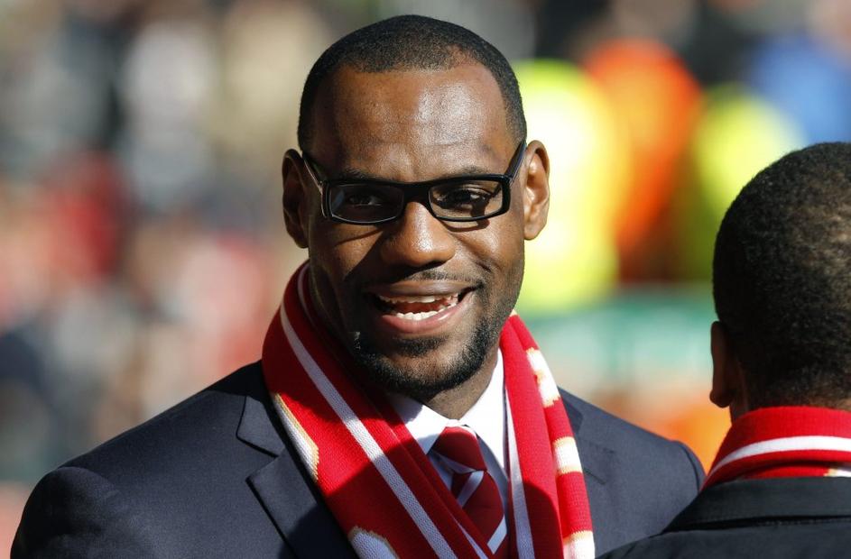 LeBron James Anfield