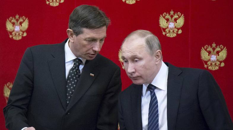 Borut Pahor, Vladimir Putin