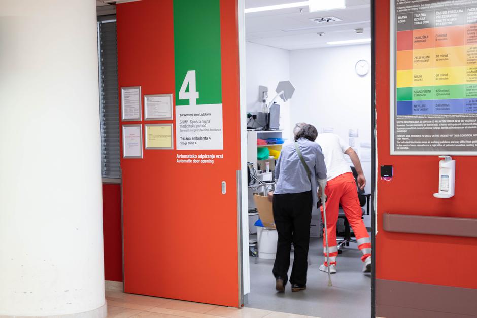 Urgenca Ljubljana - triaža | Avtor: Ana Lasič Simeunović