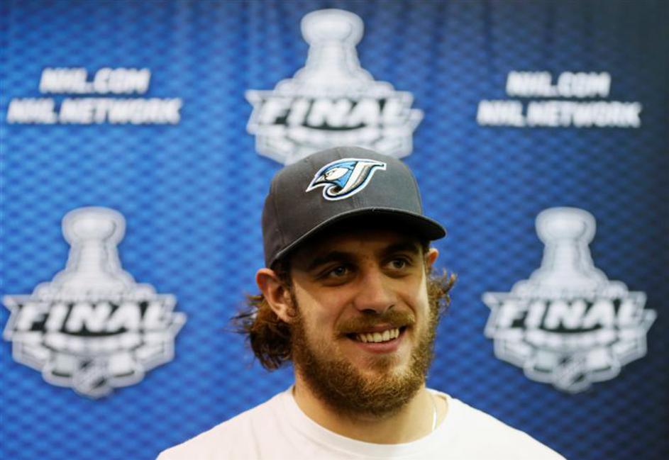 los angeles kings trening anže kopitar