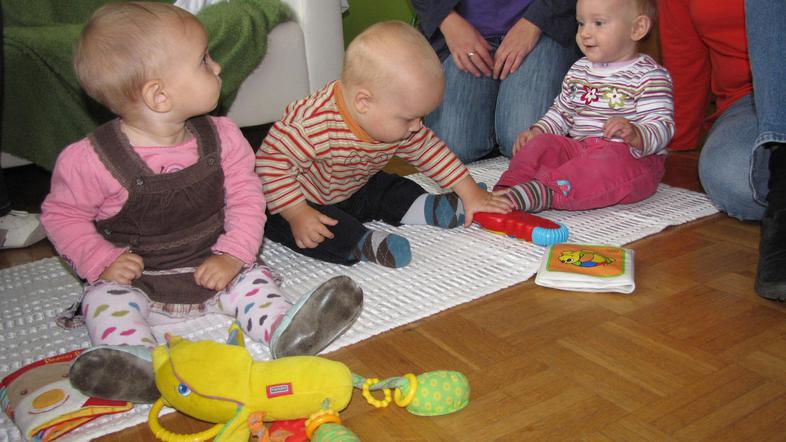 Lučka, Svit in Lana so trije od krepke stotinje novomeških otrok, za katere v vr