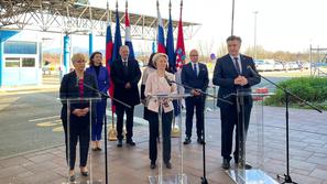 Nataša Pirc Musar Ursula von der Leyen Andrej Plenković Hrvaška Schengen