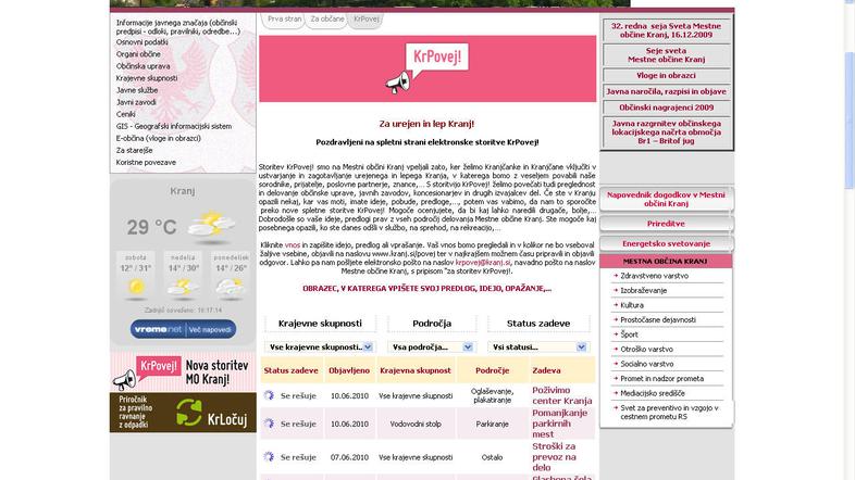 Zaostanek je nastal zaradi velike množice vprašanj in pobud na začetku delovanja