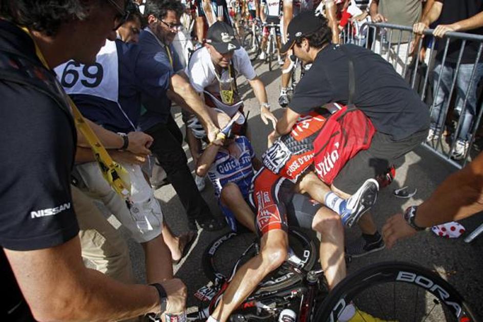 Petelina so kmalu spravili narazen. (Foto: Roberto Bettini)