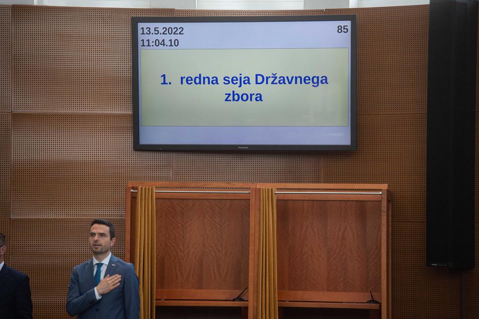 Ustanovna seja dz državni zbor Matej Tonin | Avtor: Anže Petkovšek