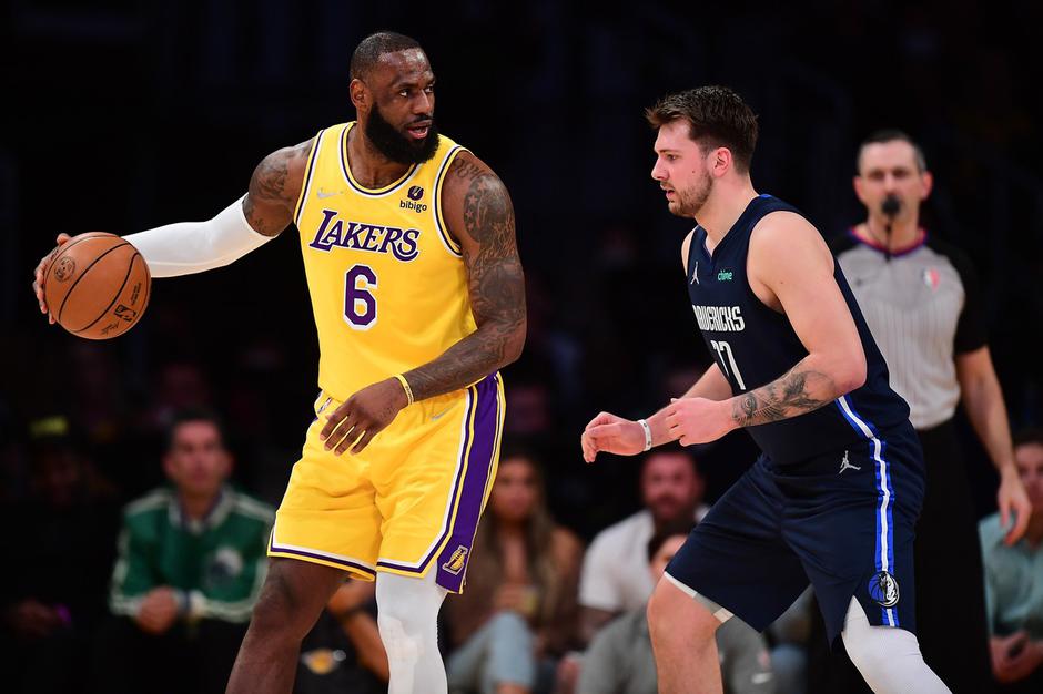 LeBron James Luka Dončić | Avtor: Profimedia