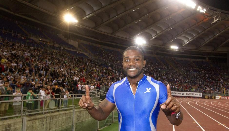 diamantna liga Rim Justin Gatlin | Avtor: EPA