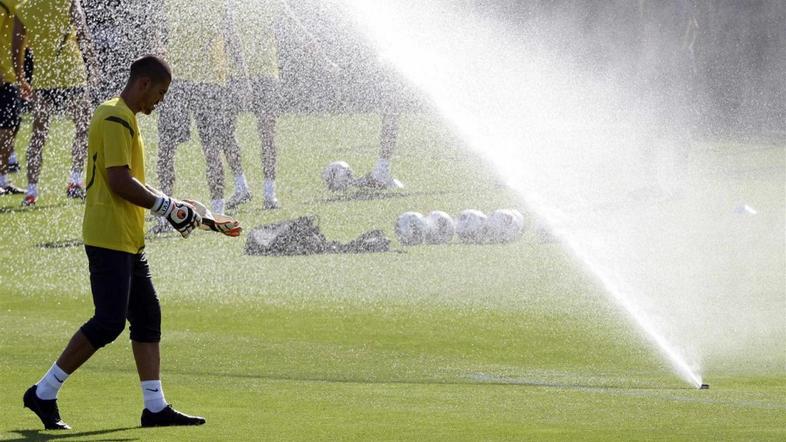 Barcelona, trening, valdes