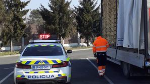 policija tovornjak Koper