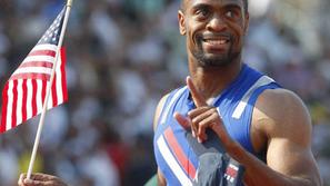 Tyson Gay je bil v odsotnosti Usaina Bolta najhitrejši v teku na 100 metrov. (Fo