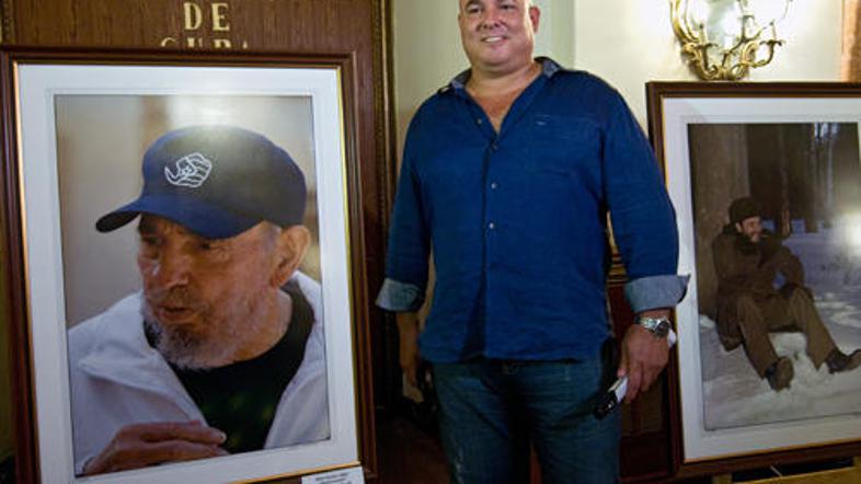 Fotografija, ki jo je posnel Castrov sin Alex.