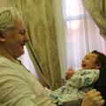 Julian Assange sin Stella Morris