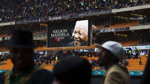 Spominska slovesnost za Mandelo