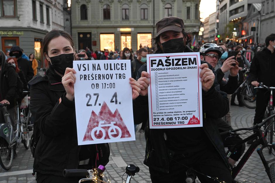 Protest 27. april | Avtor: 