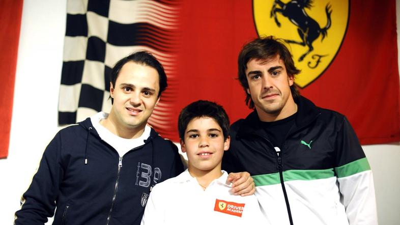 Felipe Massa Lance Stroll Fernando Alonso 