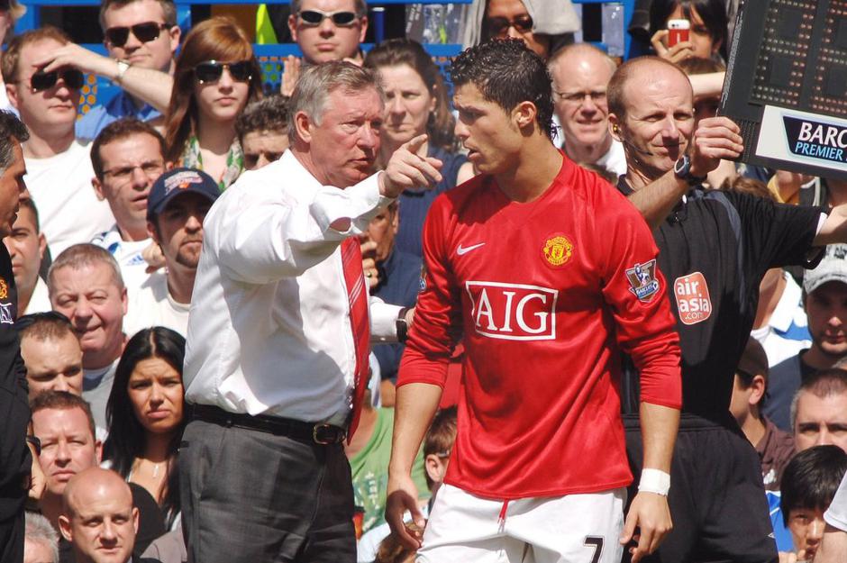 Sir Alex Ferguson, Cristiano Ronaldo | Avtor: Profimedias