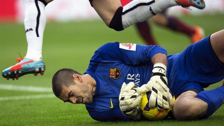 Valdes Barcelona Valencia Liga BBVA Španija prvenstvo