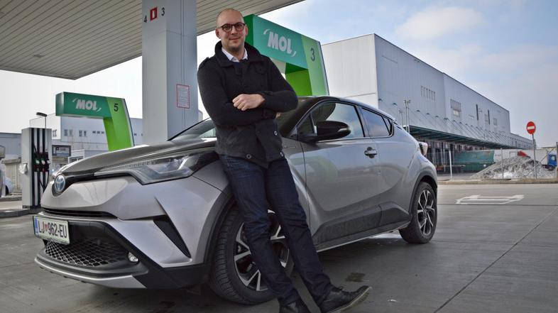 Martin Lahajnar in Toyota C-HR