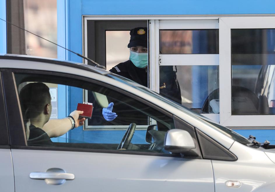 Meja med Hrvaško in Slovenijo mejni prehod