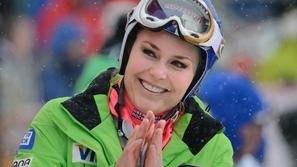 Sport 02.12.12, Lindsey Vonn, ameriska smucarka, foto: EPA