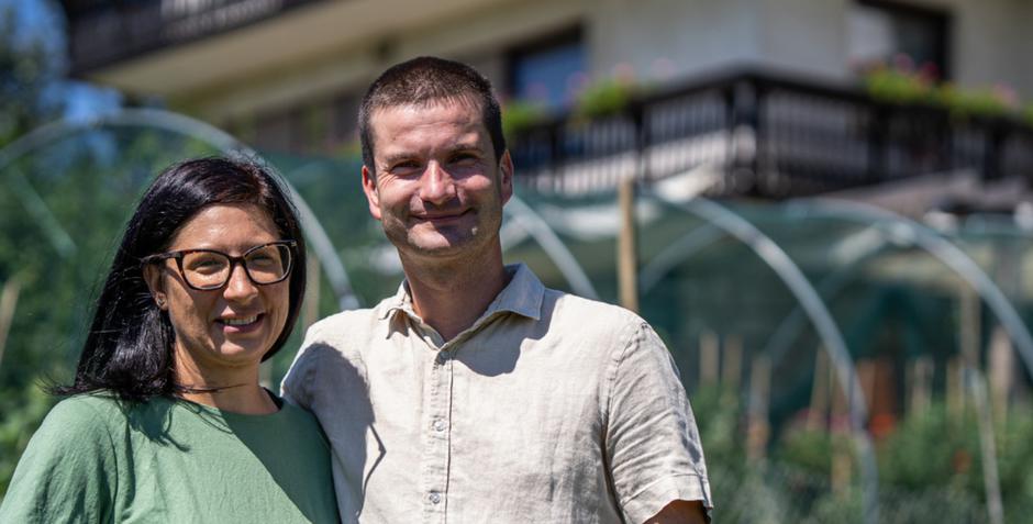 kmetija Veberič Suzana Veberič Simon Veberič | Avtor: Jože Glažar