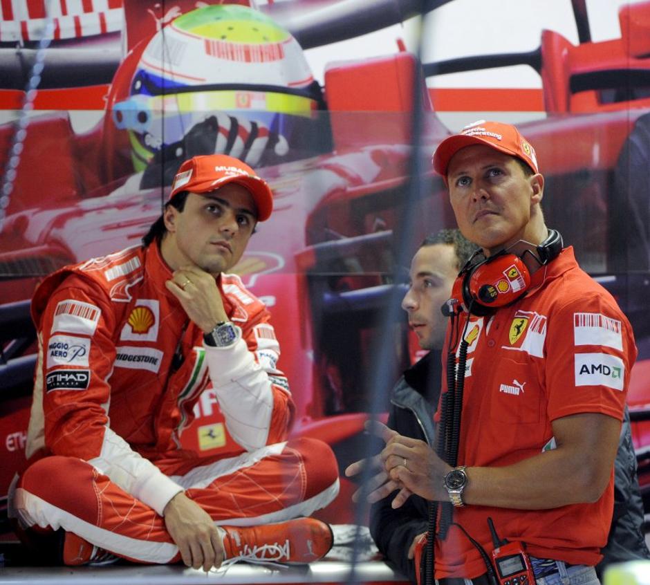 felipe massa michael schumacher | Avtor: EPA