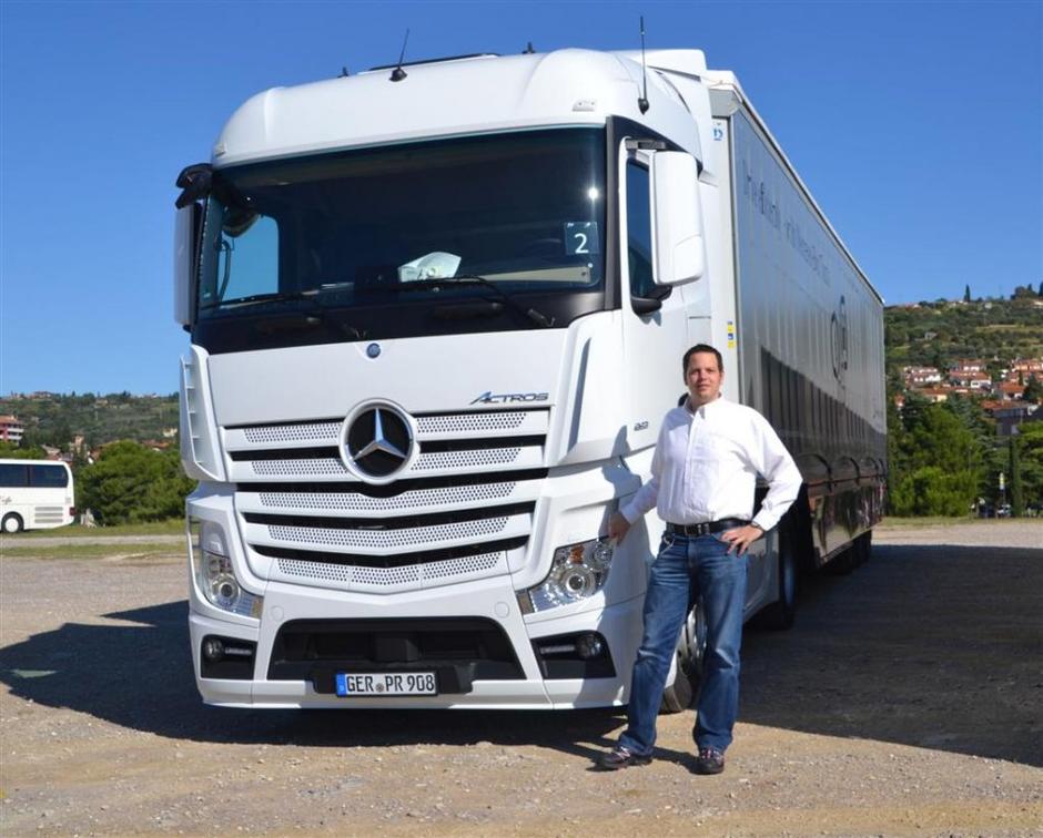 Mercedes-Benz actros | Avtor: Gregor Prebil