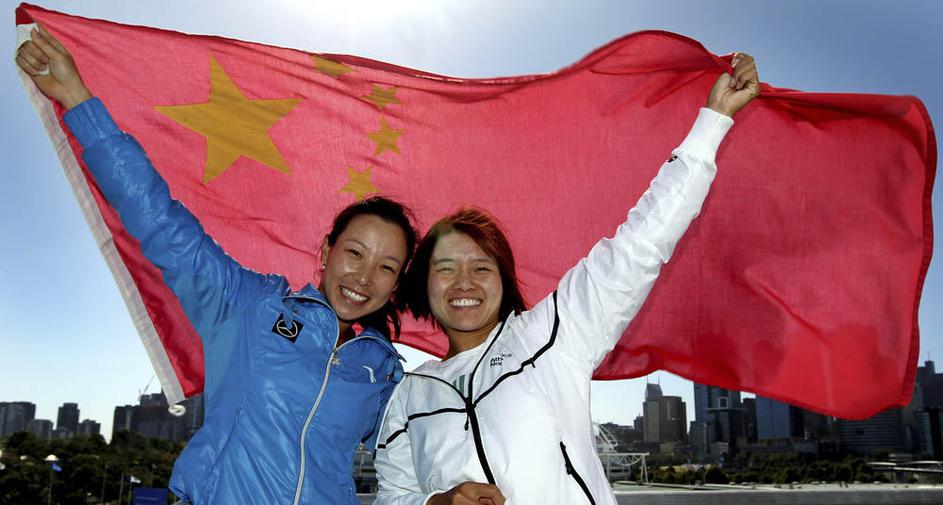 OP Avstralije Melbourne četrtfinale Li Na Jie Zheng