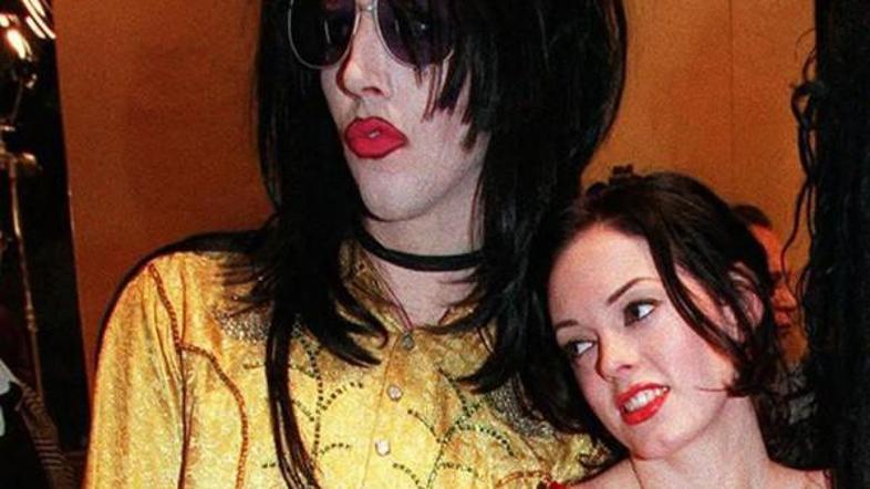 Marilyn Manson in Rose McGowan