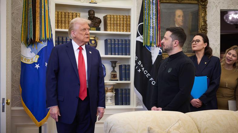 Donald Trump Volodimir Zelenski