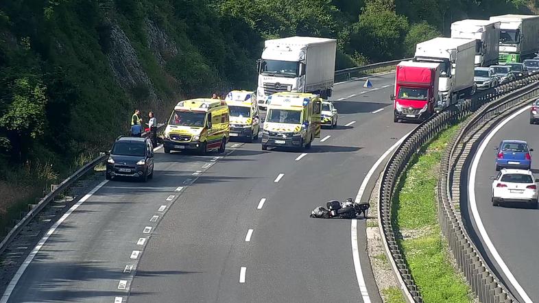 Primorska, prometna nesreča