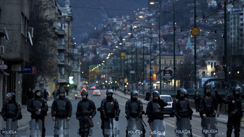 Protest v Bih