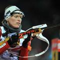 Berger biatlon Ruhpolding ogrevanje trening štafeta streljanje puška