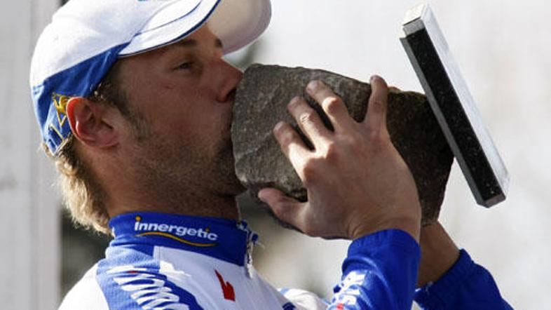 Tom Boonen je dirko končal kot zmagovalec.