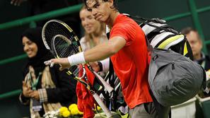Prejšnji teden je Nadala gripa dobro zdelala. Melbourne pa se bliža. (Foto: Reut
