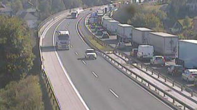 Gneča na primosrki avtocesti