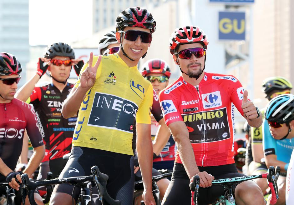 Egan Bernal, Primož Roglič | Avtor: Profimedia