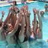 Tequila pool party