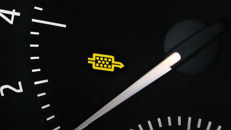 Servisna lučka DPF filter