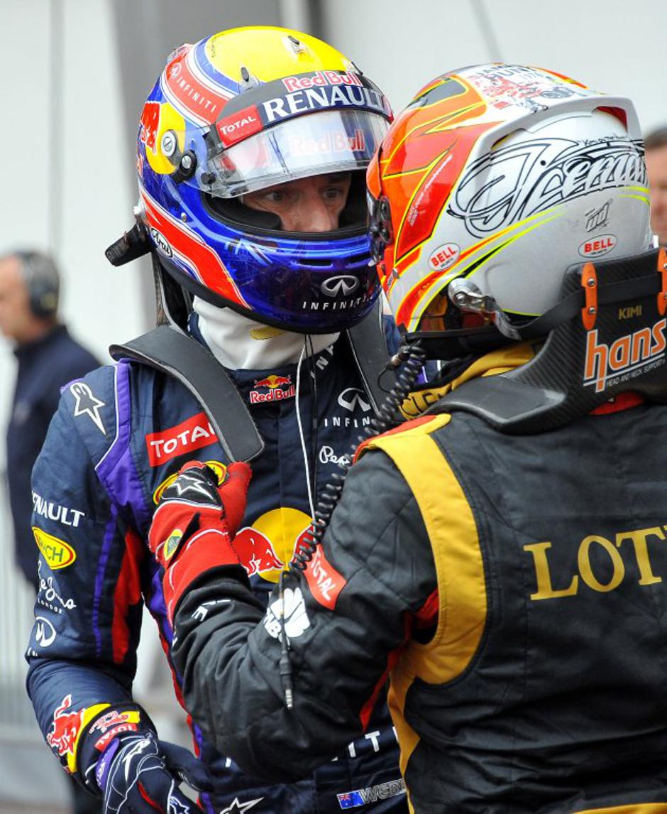 mark webber kimi raikkonen | Avtor: EPA