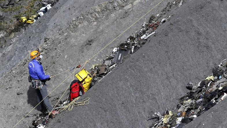 Strmoglavljenje letala Germanwings