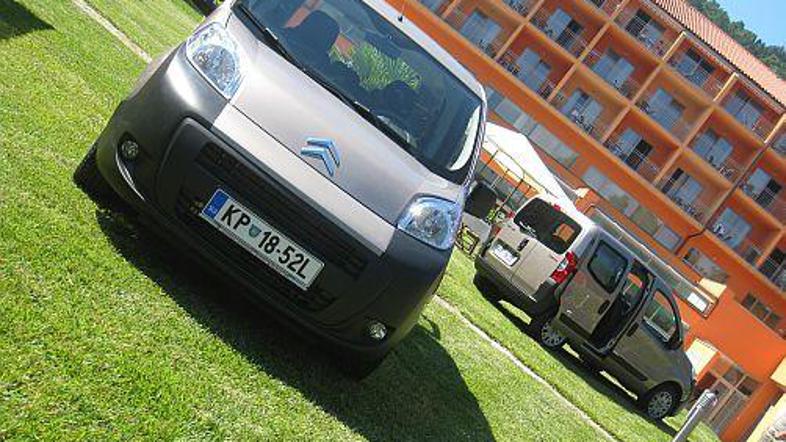 Citroën nemo dosledno razširja sedaj že kar obsežno Citroënovo družino lahkih do