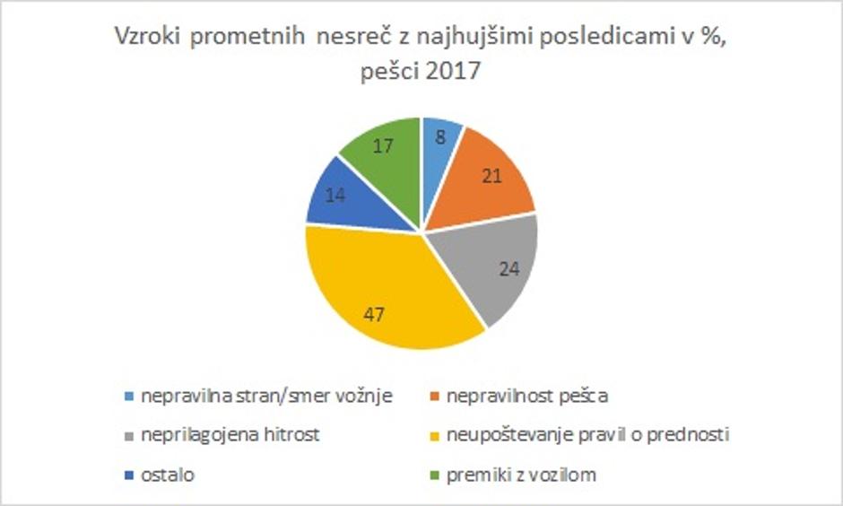 pešci prometne nesreče | Avtor: AVP