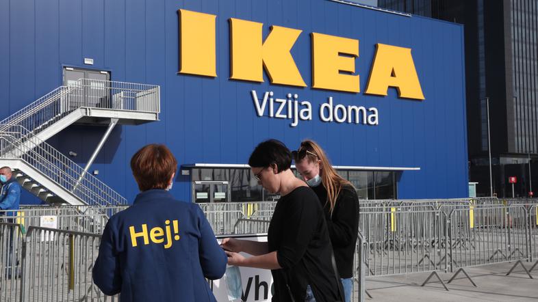 otvoritev Ikea Ljubljana