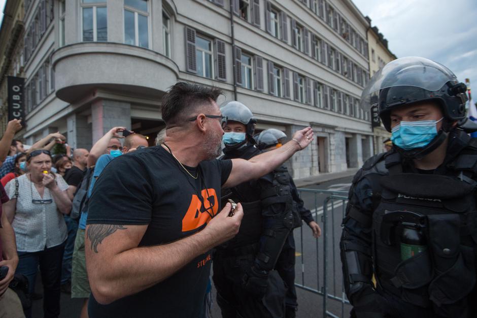 antiproslava protesti dan državnosti | Avtor: Anže Petkovšek