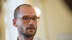 Matej T. Vatovec na sestanku predsednikov strank