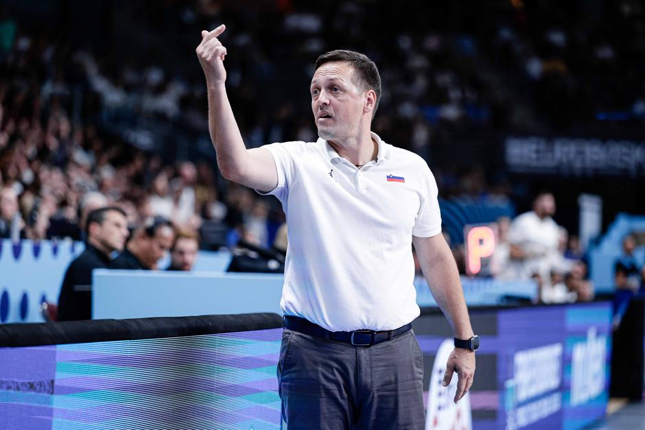 eurobasket 2025 Nemčija Slovenija, aleksander sekulić | Avtor: Saša Despot