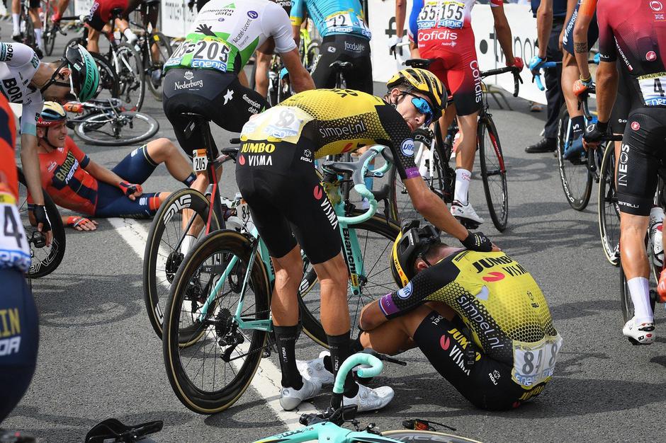 Dylan Groenewegen, Matej Mohorič | Avtor: Profimedia